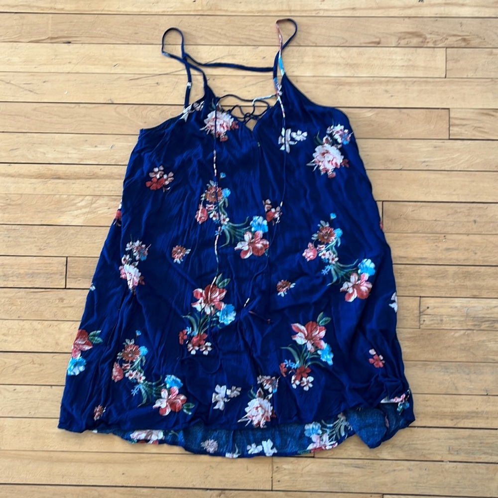 Floral swing dress